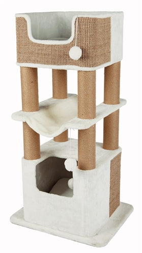 Trixie Lucano Cat Tree White / Taupe