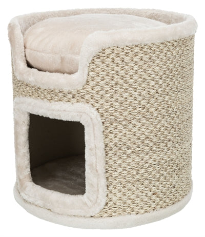 Trixie Ria Cat Tree, Light Grey / Natural