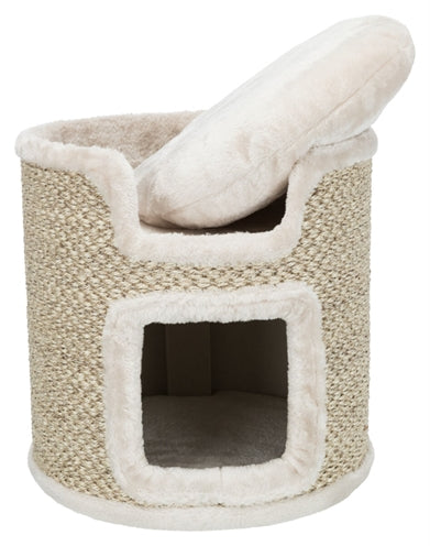 Trixie Ria Cat Tree, Light Grey / Natural - Image 3