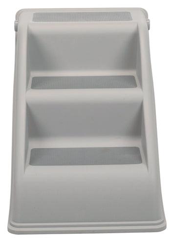 Trixie Dog Stairs Light Grey – 54 x 34 x 39 cm – Foldable Plastic with Non-Slip Surface – Up to 40 kg - Image 3