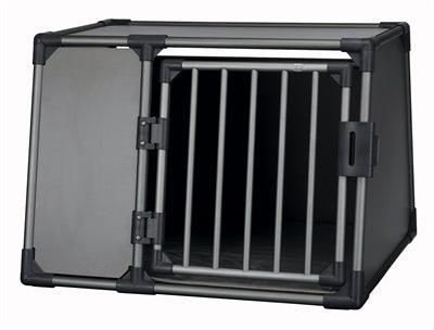 Trixie Aluminum Transport Box Graphite – Travel safely and comfortably with your dog