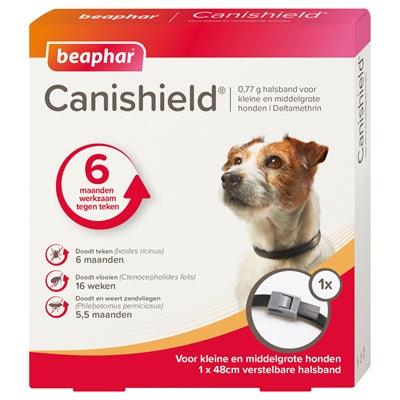 Beaphar Canishield flea & tick collar – Long-lasting protection with deltamethrin (48 cm)