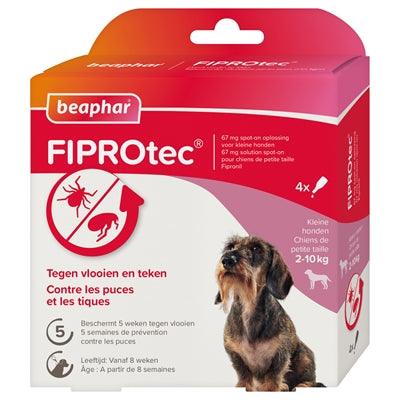Fiprodog spot-on dog treatment – Drops against fleas & ticks (3+1 pipette)