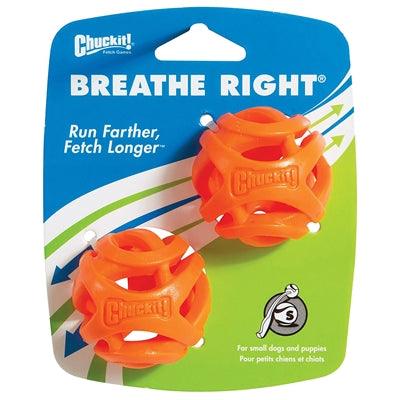 Chuckit Breathe Right Fetch Ball Orange - Ball with fun structure in different sizes - Image 1