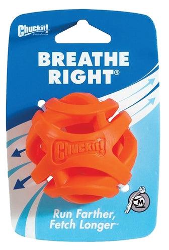 Chuckit Breathe Right Fetch Ball Orange - Ball with fun structure in different sizes - Image 3