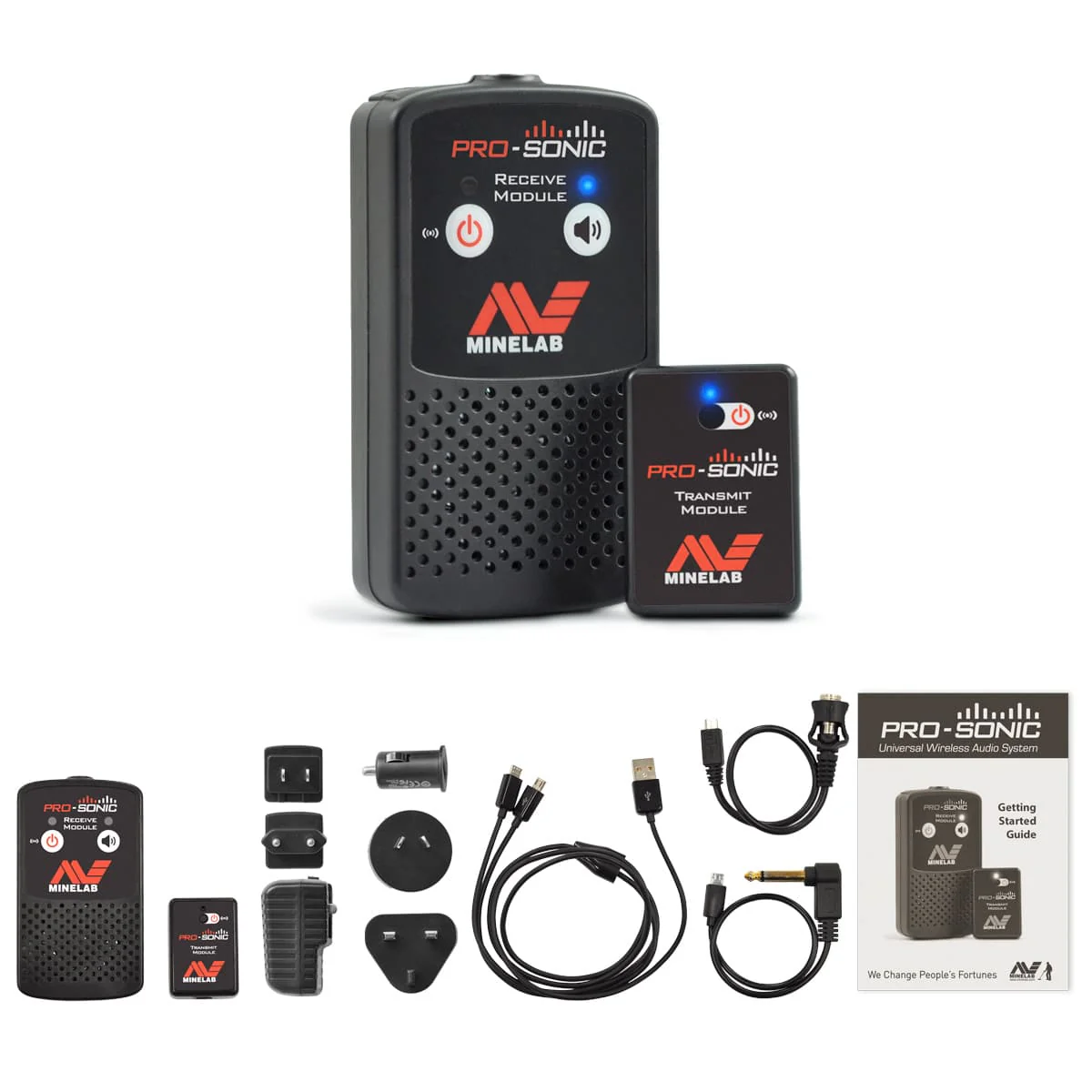 Minelab PRO‑SONIC Wireless Metal Detector Audio System - Image 1