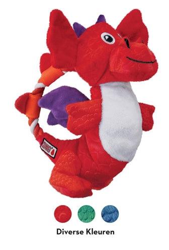 Kong Dragon Knots Assorted - Cute colorful dog cuddly toy - Image 2