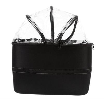 Trixie Handlebar Bicycle Basket – Black – 41 x 29 x 47 cm – For dogs and cats up to approx. 7 kg
