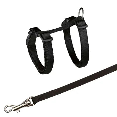 Trixie Kitten Harness with Leash Assorted