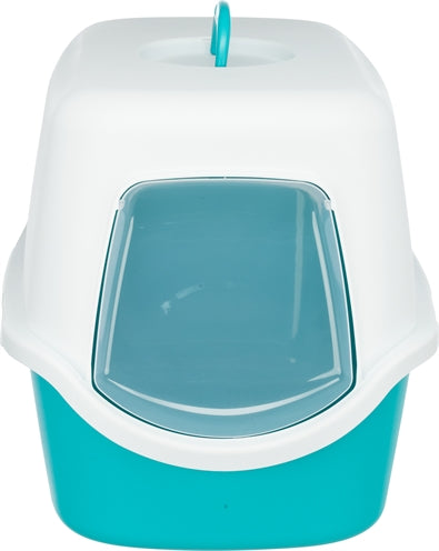 Trixie Cat Litter Box Vico Turquoise / White - Image 2