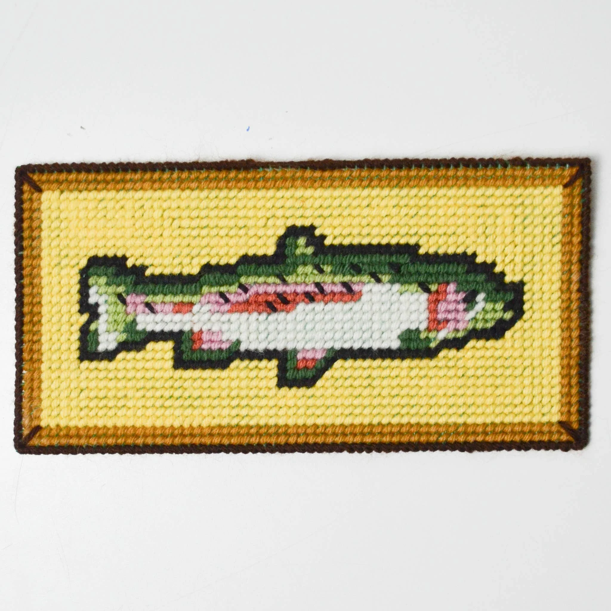 Rainbow Trout Needlepoint Kit - Image 1