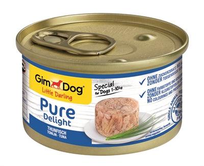 Gimdog Little Darling Pure Delight Tuna – Complementary dog ​​food in bulk – 12 x 85 grams