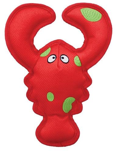 Kong Belly Flops Crayfish - Sturdy toy with squeaker - Image 1