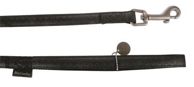 Zolux Mac Leather Leash Black - short dog leash - 120 cm leash - Image 2
