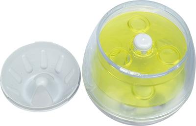 Trixie Roly Poly Snack Tumble Egg Gray / Lime Green - Affordable snack dispenser - Image 3