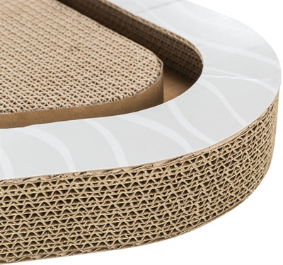 Trixie Cardboard Scratching Board with 2 Balls - Image 3