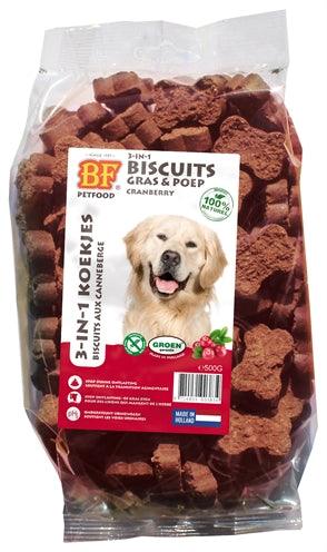 Bf Petfood 3 in 1 Dog Biscuits with Cranberry