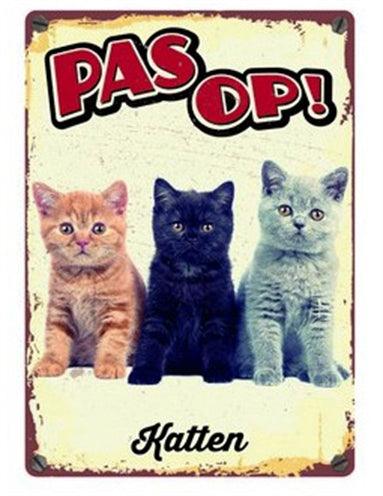 Plenty Gifts Watch Board Tin Cats