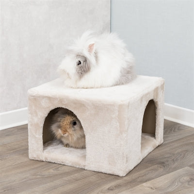 Trixie Small Animal House Igloo Plush Beige - Image 2