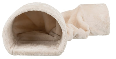 Trixie Play Tunnel Rabbit / Guinea Pig Plush Beige - Image 1