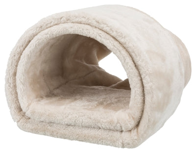 Trixie Play Tunnel Rabbit / Guinea Pig Plush Beige - Image 3