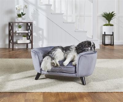 Enchanted Pet Enchanted Dog Bed / Sofa Romy Pewter Gray - Stylish dog bed - Image 2