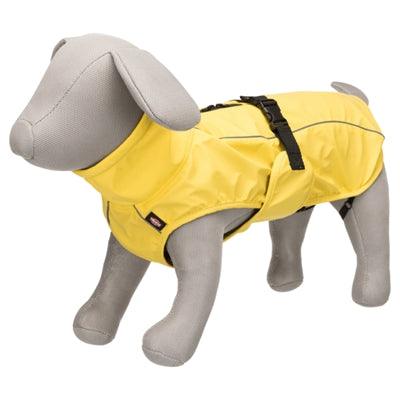 Trixie Vimy Raincoat for Dogs – Yellow – Waterproof and Windproof – For Collar or Harness – All Sizes - Image 2