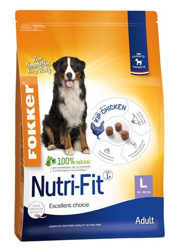 Fokker Nutri-Fit Adult Large - Premium food for large breeds - 13 kg - Image 1