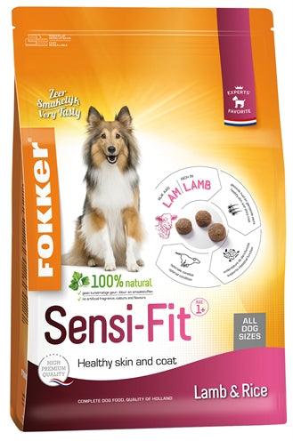 Fokker Sensi-Fit Lamb / Rice – For sensitive dogs with skin problems – 13 kg
