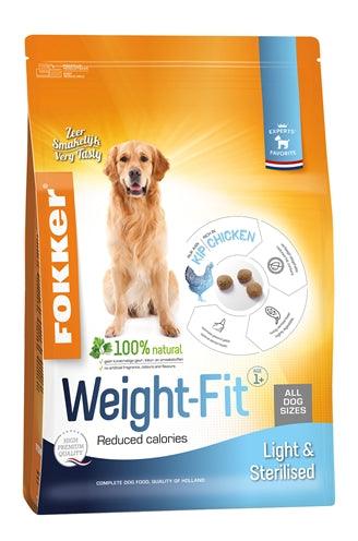 Fokker Weight-Fit Light / Sterilized - For dogs with a tendency to be overweight - 13 kg - Image 1