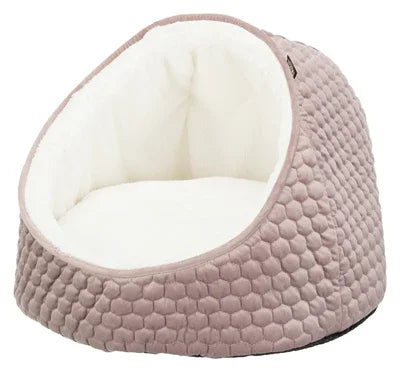 Trixie Cat Bed Igloo Livia Pink / Cream - Image 2