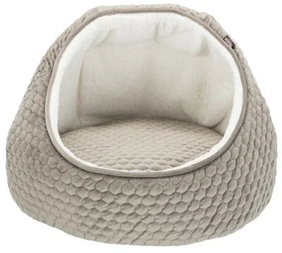 Trixie Iglo Livia Cat Bed, Grey/Cream