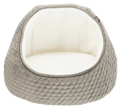 Trixie Iglo Livia Cat Bed, Grey/Cream - Image 2