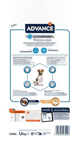 Advance Mini Adult dog food – For small adult breeds – 1.5 kg to 7 kg - Image 3