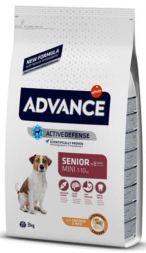 Advance Mini Senior Dog Food – For older small breed dogs – 3 kg
