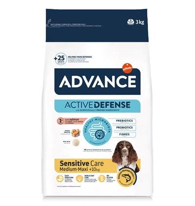 Advance Sensitive kibble – For dogs with sensitive stomachs – 12 kg
