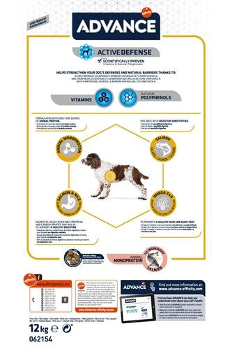 Advance Sensitive kibble - For dogs with sensitive stomachs - 12 kg - Image 3
