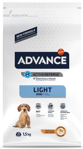 Advance Mini Light dog food – For small breeds with excess weight – 1.5 kg - Image 2