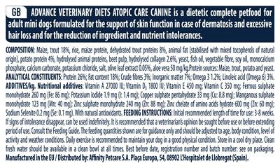 Advance Atopic mini - Chunks for skin problems in small breeds - 1.5 kg - Image 2