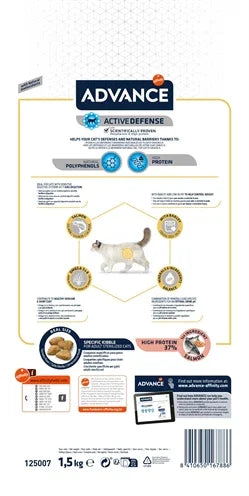 Advance Cat Sterilized Sensitive Salmon – Cat food for sensitive sterilized cats - Image 3
