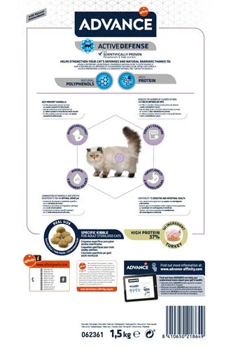 Advance Cat Sterilized Hairball – Food for sterilized cats with hairball problems - Image 3