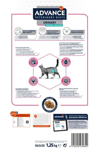 Advance Veterinary Diet Cat Urinary – Special diet food for sterilized cats with urinary tract problems - Image 3