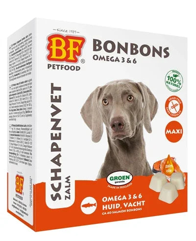 Bf Petfood Sheep Fat Maxi Bonbons Salmon