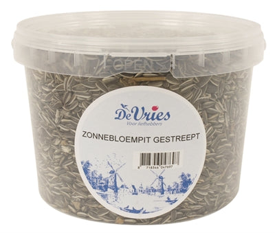 De Vries Striped Sunflower Seed