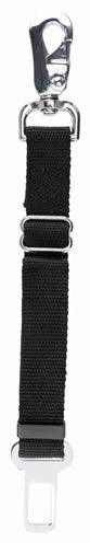 Trixie black short leash for safe car driving - with carabiner for attaching the harness - 45-70 cm - Image 2