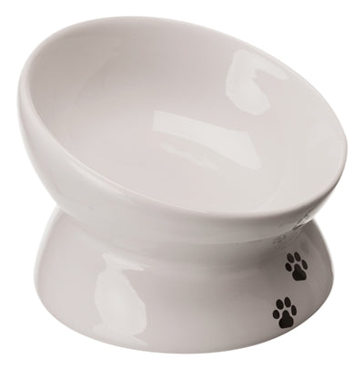 Trixie Cat Food Bowl White - Image 2