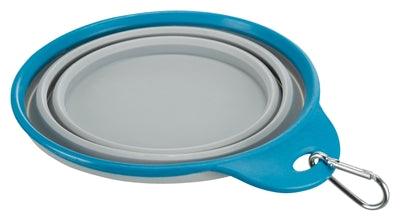 Trixie Travel Food/Water Bowl - Sturdy Rim - Available in 0.5 or 1 liter - with hook - Image 3