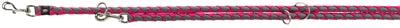 Trixie Dog Leash Cavo Adjustable Fuchsia/Gray - 200 cm long - Image 1