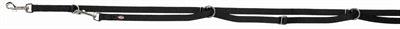 Trixie Premium Adjustable Dog Leash Black – 300 cm long - Image 1