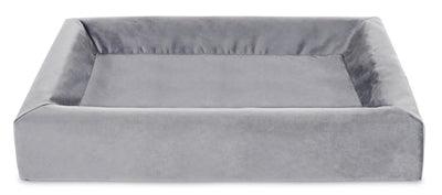 Bia Royal Velvet cover for BIA bed dog bed Grey – Luxury cover in 6 sizes – BIA bed not included